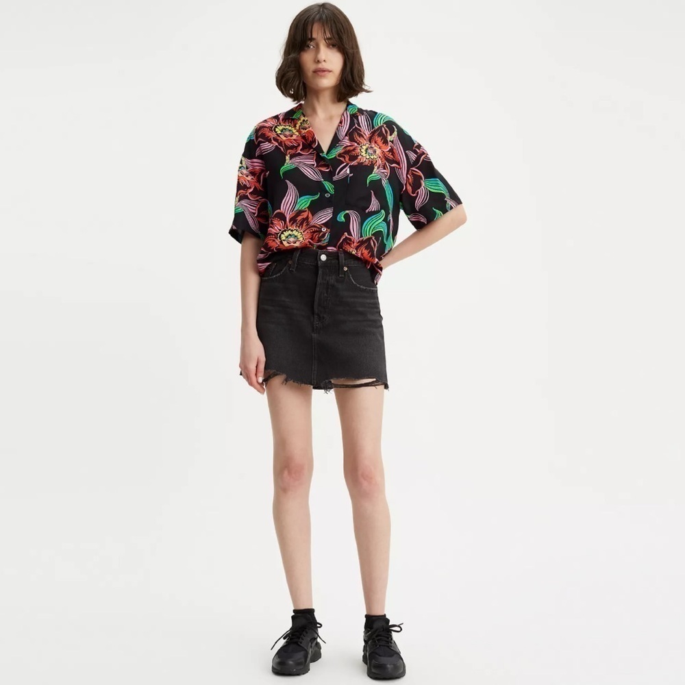 Levi’s Premium - Deconstructed mini skirt